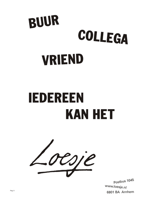 buur collega vriend iedereen kan het
