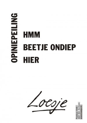 opiniepeiling hmm beetje ondiep hier