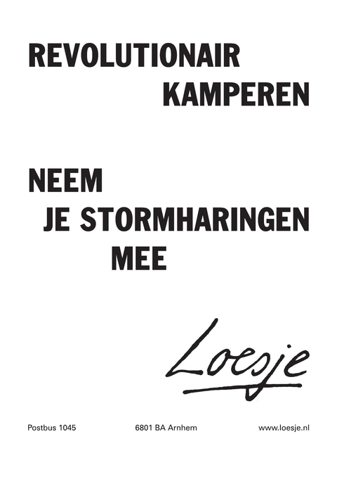 revolutionair kamperen; neem je stormharingen mee