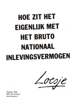 hoe zit het eigenlijk met het bruto nationaal inlevingsvermogen