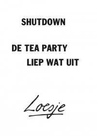 Shutdown/ de Tea Party liep wat uit