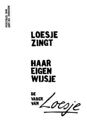 Loesje zingt haar eigen wijsje