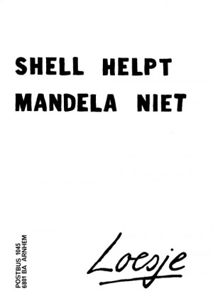 Shell helpt mandela niet