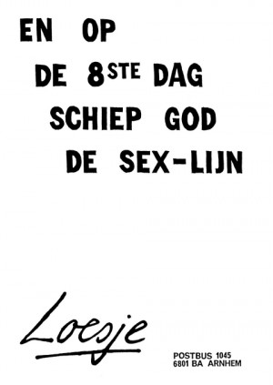 En op de 8ste dag schiep god de sex-lijn