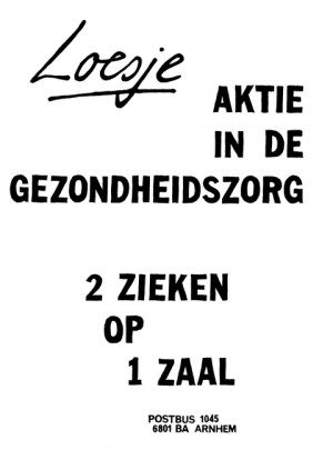 Aktie in de gezondheidszorg 2 zieken op 1 zaal