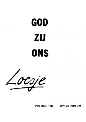 God zij ons