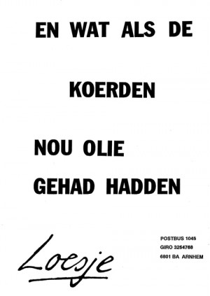 En wat als de Koerden nou olie gehad hadden