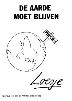 De aarde moet blijven precies