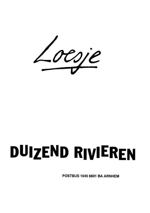 Duizend rivieren