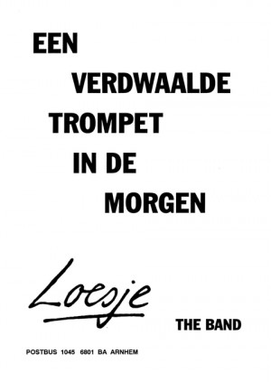 Een verdwaalde trompet in de morgen the band