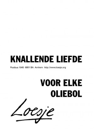 Knallende liefde voor elke oliebol