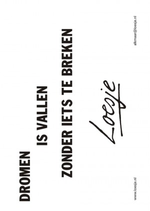 Dromen is vallen zonder iets te breken
