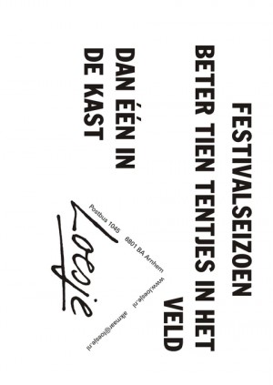 Festivalseizoen beter tien tentjes in het veld dan een in de kast