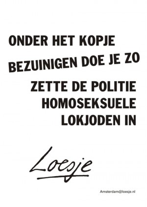 onder het kopje bezuinigen doe je zo zette de politie homoseksuele lokjoden in