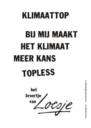 klimaattop bij mij maakt het klimaat meer kans topless