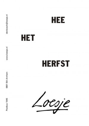 Het het herfst