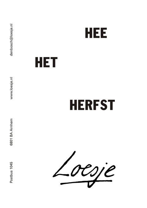 Het het herfst