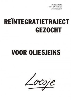 Reintegratietraject gezocht voor oliesjeiks