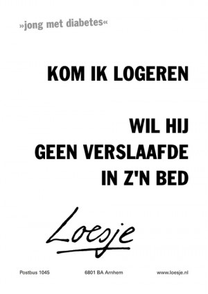 Kom ik logeren, wil hij geen verslaafde in z’n bed