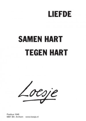 liefde samen hart tegen hart