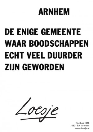 arnhem de enige gemeente waar boodschappen echt veel duurder zijn geworden