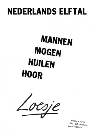 nederlands elftalmannen mogen huilen hoor