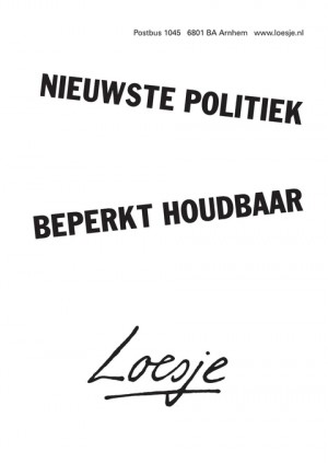 nieuwste politiek beperkt houdbaar