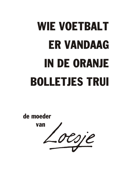 wie voetbalt er vandaag in de oranje bolletjes trui