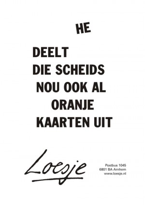 he deelt die scheids nou ook al oranje kaarten uit