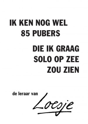 ik ken nog wel 85 pubers die ik graag solo op zee zou zien – de leraar van