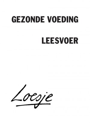 gezonde voeding / leesvoer