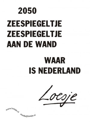 2050 zeespiegeltje zeespiegeltje aan de wand waar is nederland