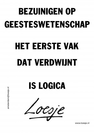 bezuinigingen op geesteswetenschap het eerste vak dat verdwijnt is logica