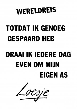 wereldreis tekst