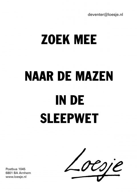 Zoek mee naar de mazen in de sleepwet