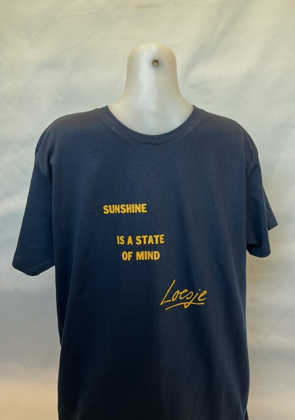 Loesje heren shirt -Sunshine is a state of mind