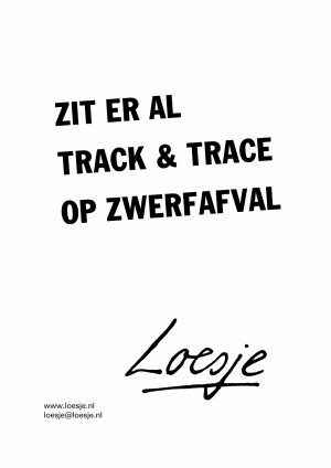 Zit er al track and trace op zwerfafval