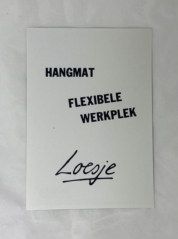 Loesje kaarten - Hangmat/flexibele werkplek