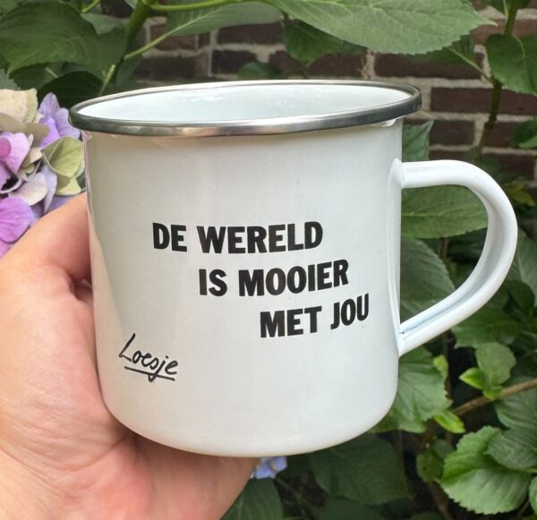 Loesje-mok de wereld is mooier met jou