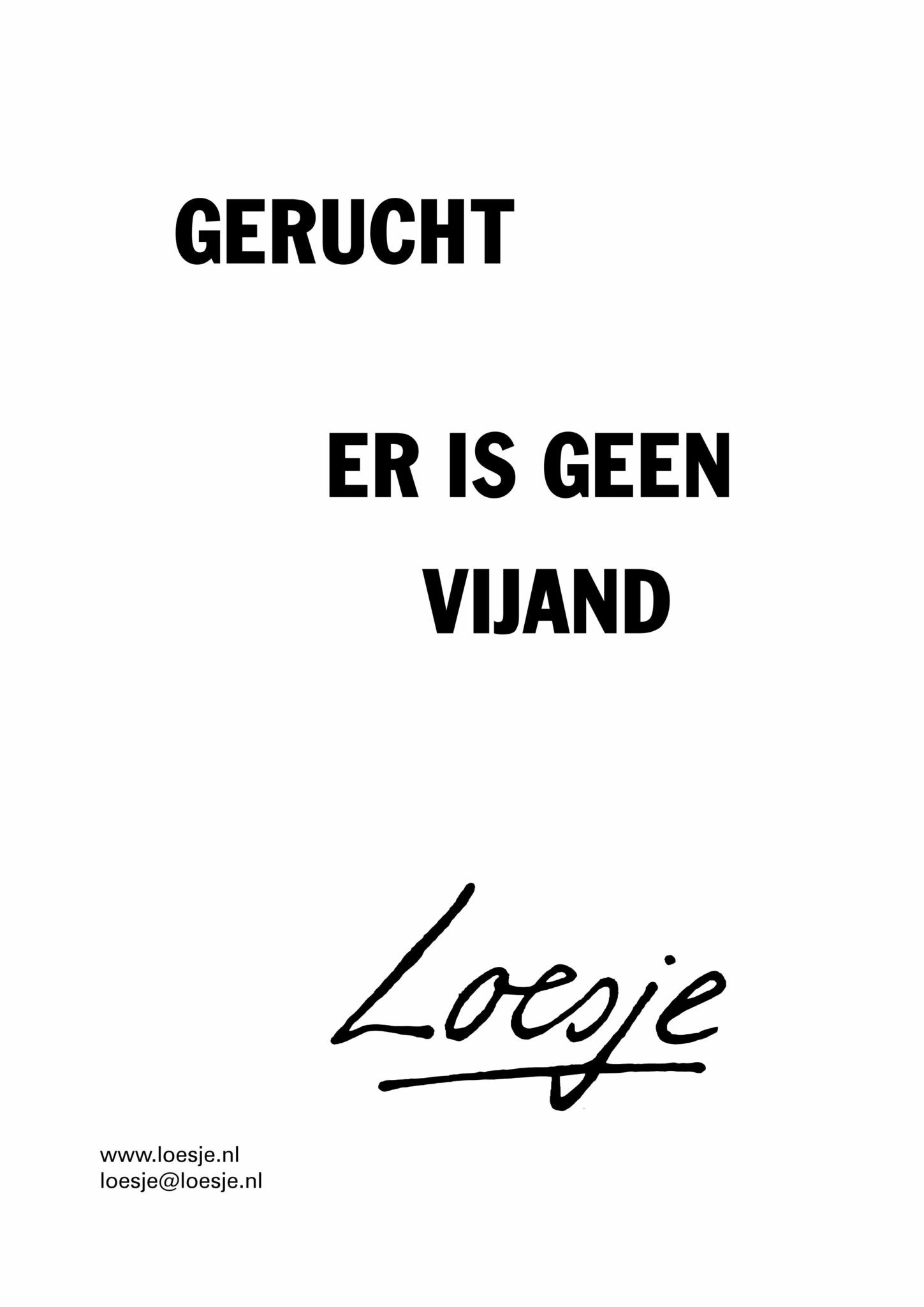 Leg nou nog eens een keer uit hoe je dat precies doet vervelen Loesje