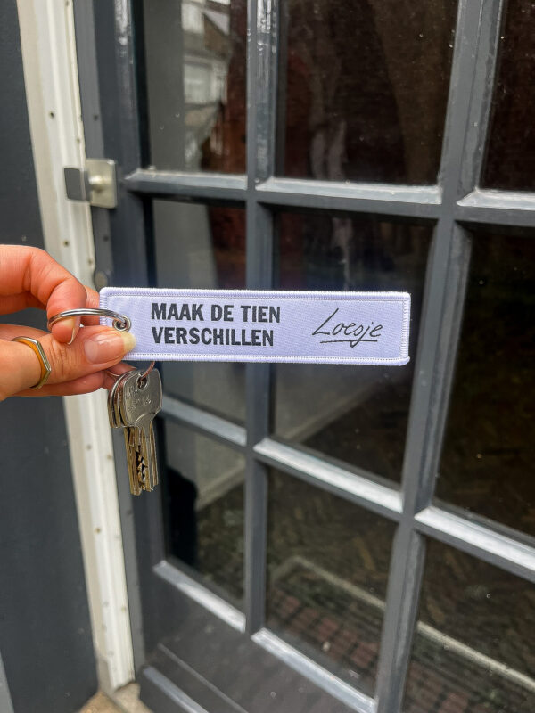 Loesje sleutelhanger - Maak de tien verschillen