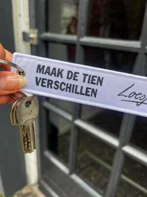 Loesje sleutelhanger - Maak de tien verschillen