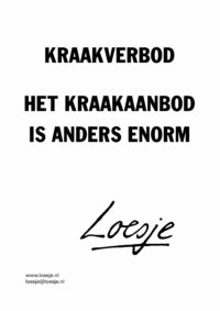 Kraakverbod / het kraakaanbod is anders enorm