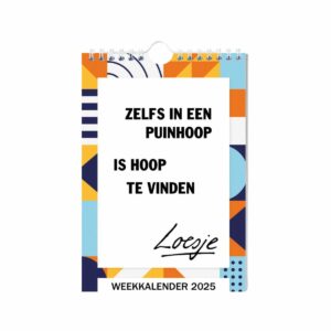 weekkalender 2025 - Zelfs in een puinhoop is hoop te vinden