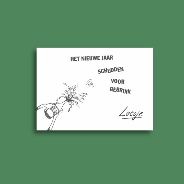 Feestdagenkaarten van Loesje