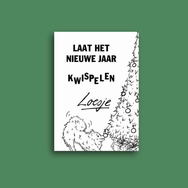 Feestdagenkaarten van Loesje