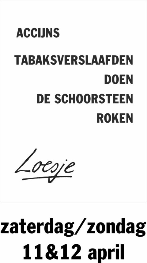 Accijns tabakverslaafden doen de schoorsteen roken