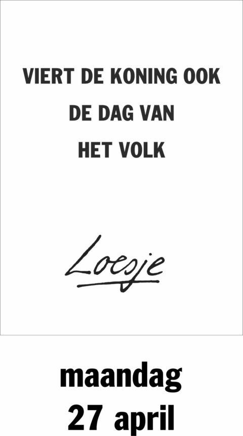 Viert de Koning ook de dag van het volk