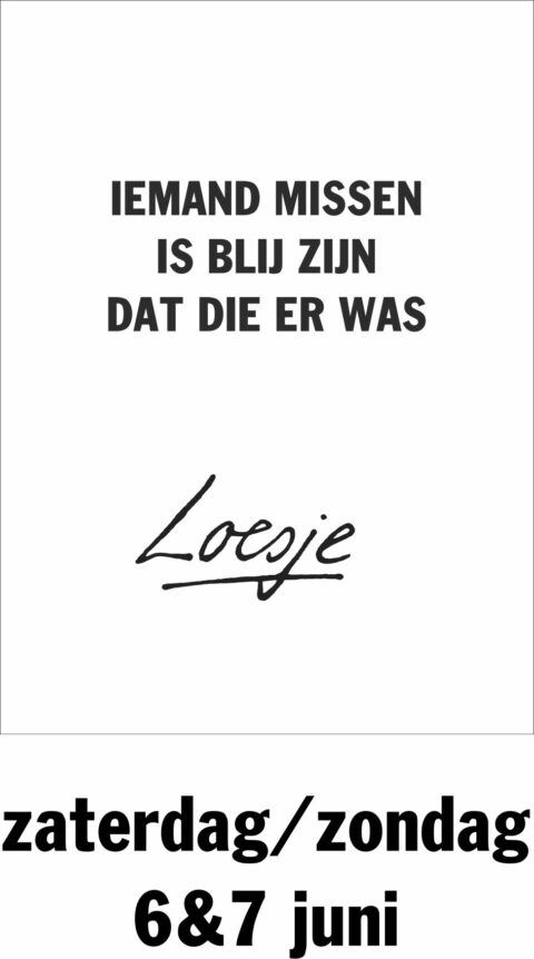 Iemand missen is blij zijn dat die er was