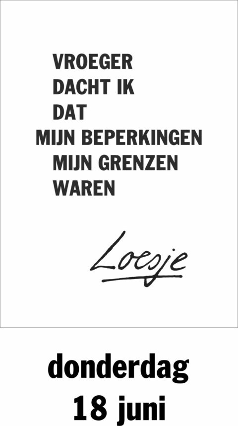 Vroeger dacht ik dat mijn beperkingen mijn grenzen waren